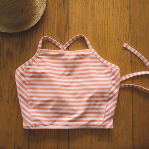 Albion Peachy Keen Switchback Swim Crop Top